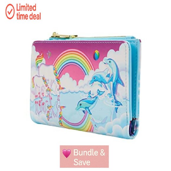 Faux Leather Wallet with 7 Card Slots, 3 Compartments, 4x6.5 Inches - Picture 4 of 7